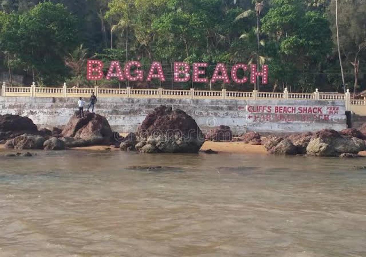 Baga Beach Ocean Calangute Bagian luar foto